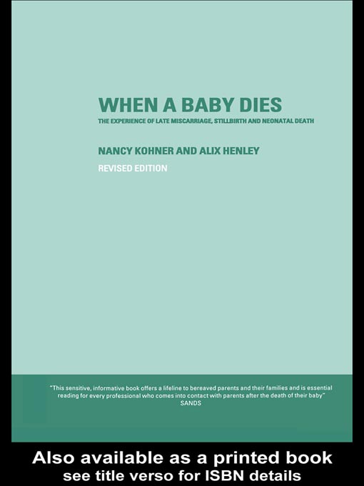 Title details for When A Baby Dies by Alix Henley - Available